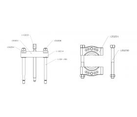 EXTRACTOR FORZA PUENTE Y GUILLOTINA SERIE 1100S-1200